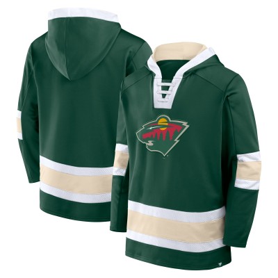 Толстовка Minnesota Wild Fanatics Green Inside Line Fleece