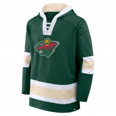 Толстовка Minnesota Wild Fanatics Green Inside Line Fleece