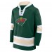 Толстовка Minnesota Wild Fanatics Green Inside Line Fleece