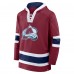 Толстовка Colorado Avalanche Fanatics Burgundy Inside Line Fleece