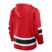 Толстовка Carolina Hurricanes Fanatics Red Inside Line Fleece