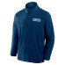 Seattle Kraken Fanatics Deep Sea Blue Home Ice Fleece Full-Zip Jacket