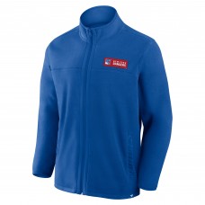 New York Rangers Fanatics Blue Home Ice Fleece Full-Zip Jacket New York Rangers Fanatics Blue Home Ice Fleece Full-Zip Jacket