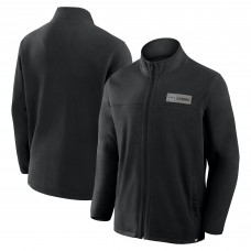 Los Angeles Kings Fanatics Black Home Ice Fleece Full-Zip Jacket