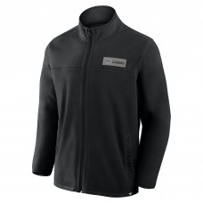 Los Angeles Kings Fanatics Black Home Ice Fleece Full-Zip Jacket