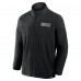 Los Angeles Kings Fanatics Black Home Ice Fleece Full-Zip Jacket