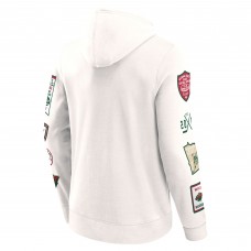 Толстовка Minnesota Wild Fanatics White Letterman Fleece