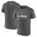 Los Angeles Kings Fanatics Heather Charcoal Property Of T-Shirt