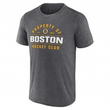 Футболка Boston Bruins Fanatics Heather Charcoal Property Of