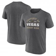 Футболка Vegas Golden Knights Fanatics Heather Charcoal Property Of