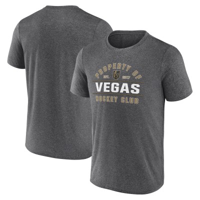 Футболка Vegas Golden Knights Fanatics Heather Charcoal Property Of
