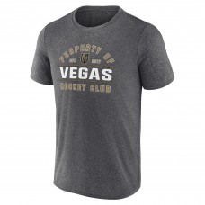 Футболка Vegas Golden Knights Fanatics Heather Charcoal Property Of