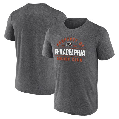 Футболка Philadelphia Flyers Fanatics Heather Charcoal Property Of
