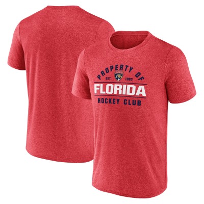 Футболка Florida Panthers Fanatics Property Of - Heather Red