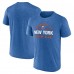 New York Islanders Fanatics Heather Royal Property Of T-Shirt