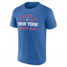 New York Rangers Fanatics Heather Blue Property Of T-Shirt New York Rangers Fanatics Heather Blue Property Of T-Shirt