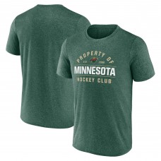 Футболка Minnesota Wild Fanatics Heather Green Property Of