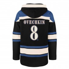 Толстовка Washington Capitals Alexander Ovechkin 47 Black Player Name & Number Lacer