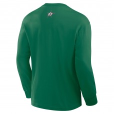 Dallas Stars Fanatics Kelly Green Rewind Long Sleeve T-Shirt