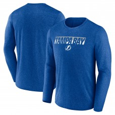 Футболка Tampa Bay Lightning Fanatics Heather Blue Transition Long Sleeve Футболка Tampa Bay Lightning Fanatics Heather Blue Transition Long Sleeve