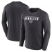 Los Angeles Kings Fanatics Heather Charcoal Transition Long Sleeve T-Shirt Los Angeles Kings Fanatics Heather Charcoal Transition Long Sleeve T-Shirt