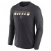 Футболка Vegas Golden Knights Fanatics Transition Long Sleeve - Heather Charcoal