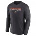 Футболка с длинным рукавом Philadelphia Flyers Fanatics Transition - Heather Charcoal