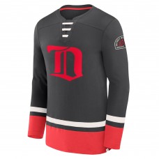 Футболка с длинным рукавом Detroit Red Wings Fanatics Vintage High Point - Black