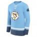 Футболка с длинным рукавом Pittsburgh Penguins Fanatics Light Blue Vintage High Point