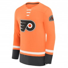 Футболка с длинным рукавом Philadelphia Flyers Fanatics Orange Vintage High Point