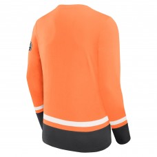 Футболка с длинным рукавом Philadelphia Flyers Fanatics Orange Vintage High Point