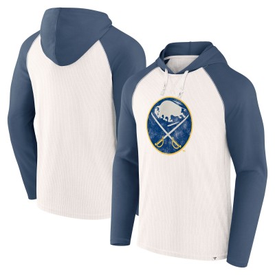 Толстовка Buffalo Sabres Fanatics White Vintage Winger