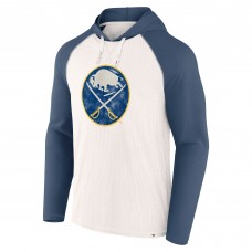 Buffalo Sabres Fanatics White Vintage Winger Pullover Hoodie
