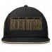 Vegas Golden Knights Fanatics Black Fundamental Gino Stack Snapback Hat