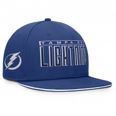 Tampa Bay Lightning Fanatics Blue Fundamental Gino Stack Snapback Hat