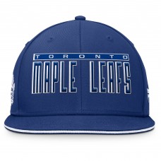 Toronto Maple Leafs Fanatics Blue Fundamental Gino Stack Snapback Hat