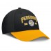 Бейсболка Pittsburgh Penguins Fanatics Black/Gold Heritage Captain