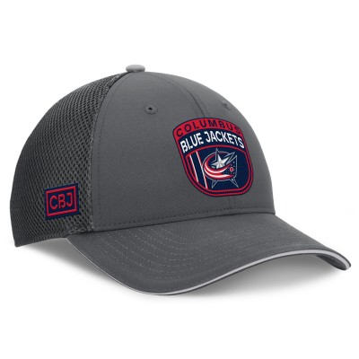 Бейсболка Columbus Blue Jackets Fanatics Authentic Pro Home Ice - Gray