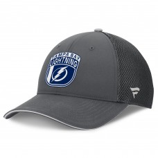 Бейсболка Tampa Bay Lightning Fanatics Gray Authentic Pro Home Ice Trucker