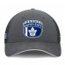 Бейсболка Toronto Maple Leafs Fanatics Gray Authentic Pro Home Ice Trucker