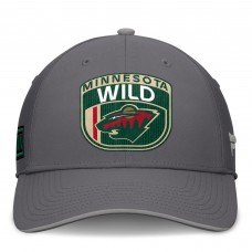 Бейсболка Minnesota Wild Fanatics Gray Home Ice