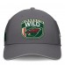 Бейсболка Minnesota Wild Fanatics Gray Home Ice