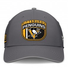 Бейсболка Pittsburgh Penguins Fanatics Gray Home Ice