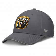 Бейсболка Pittsburgh Penguins Fanatics Gray Home Ice