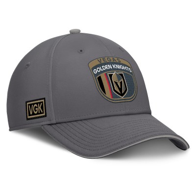 Бейсболка Vegas Golden Knights Fanatics Gray Home Ice