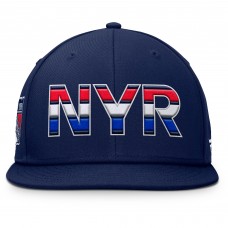 New York Rangers Fanatics Navy Authentic Pro Alternate Jersey Snapback Hat New York Rangers Fanatics Navy Authentic Pro Alternate Jersey Snapback Hat