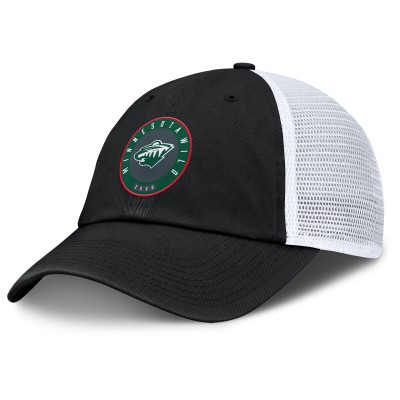 Бейсболка Minnesota Wild Fanatics Black/Gray Averie Trucker