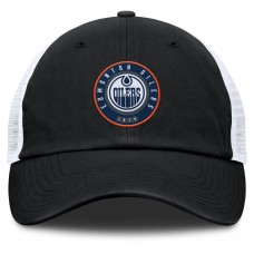 Бейсболка Edmonton Oilers Fanatics Black/Gray Averie Trucker