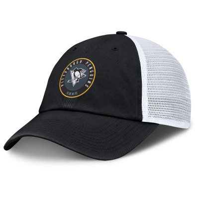 Бейсболка Pittsburgh Penguins Fanatics Black/White Averie