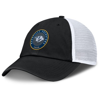 Бейсболка Nashville Predators Fanatics Black/White Averie Trucker